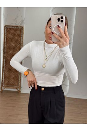 بادی نباتی زنانه یقه نیم ماهیگیر X-Young - کد 927609531
