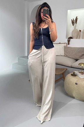 شلوار طوسی زنانه بافتنی Sohotique By P - کد 927599144