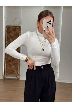 بادی نباتی زنانه یقه نیم ماهیگیر X-Young - کد 927609531