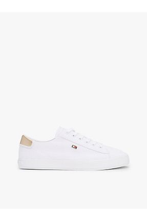 کفش اسنیکر سفید زنانه بند دار Tommy Hilfiger - کد 901396122