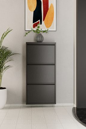 جا کفشی طوسی فلزی Evdemo - کد 927599827