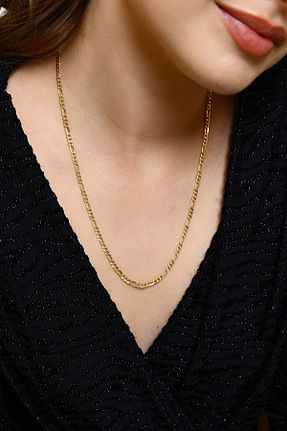 گردنبند طلا زرد زنانه 14 عیار Altınkesesi - کد 344322543