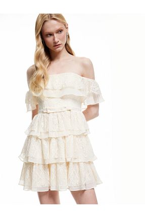 لباس مجلسی و فارغ التحصیلی نباتی زنانه دانتل Koton - کد 921856303