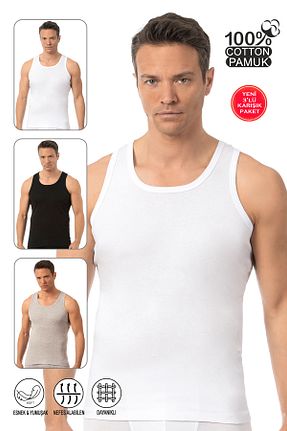 رکابی رنگی مردانه %100 پنبه ÖZKAN underwear - کد 927616354