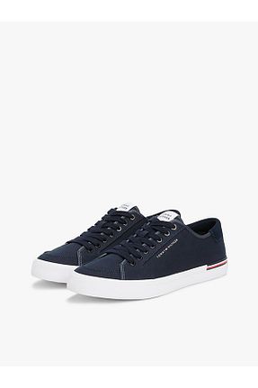 کفش اسنیکر سرمه ای مردانه بند دار Tommy Hilfiger - کد 901396452