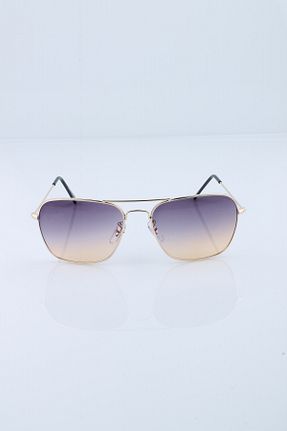 عینک آفتابی طلائی زنانه UV400 Silvio Monetti - کد 275421550