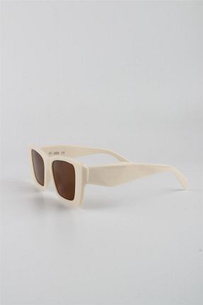 عینک آفتابی بژ زنانه UV400 By Marine - کد 821200036