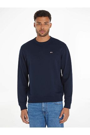 سوئیشرت آبی مردانه ساده Tommy Hilfiger - کد 841917418