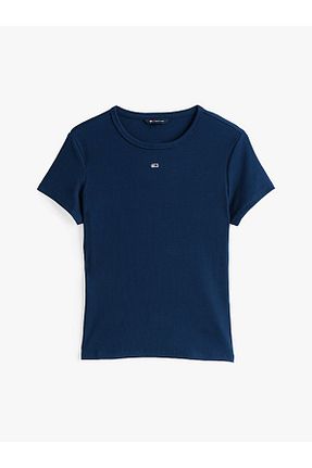 تیشرت مشکی زنانه رگولار Tommy Hilfiger - کد 927619389