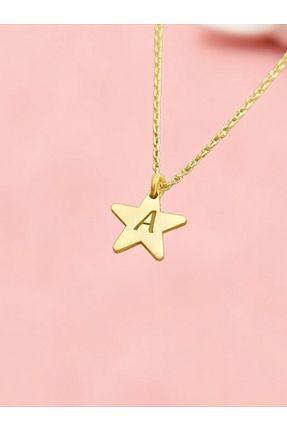 گردنبند نقره طلائی بچه گانه 925 عیار LITTLELUXE - کد 887293856