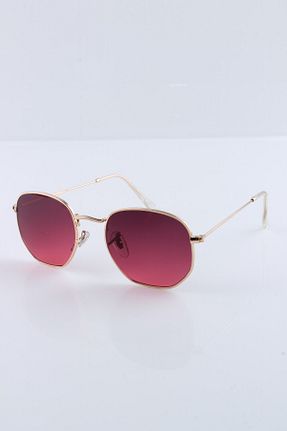 عینک آفتابی زرشکی زنانه UV400 Silvio Monetti - کد 306346253