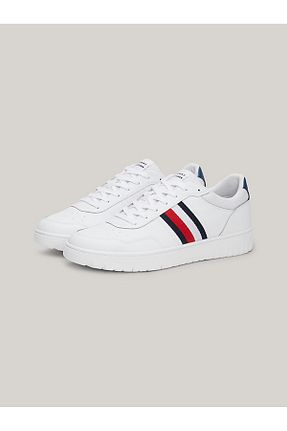 کفش اسنیکر طلائی مردانه بند دار Tommy Hilfiger - کد 841451719