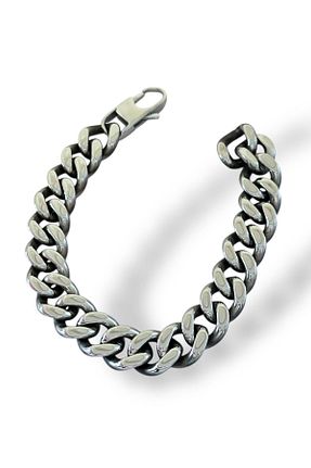 دستبند استیل (فولاد) طوسی زنانه استیل (فولاد) Takıştır - کد 927628795