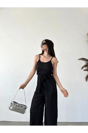 سرهمی مشکی زنانه بند دار AFEMMODA - کد 852543353
