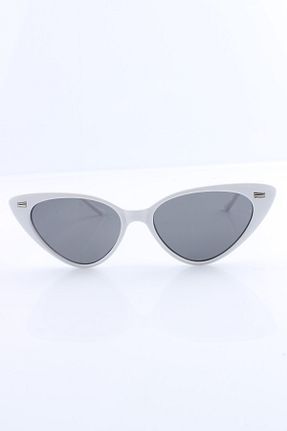 عینک آفتابی سفید زنانه UV400 By Marine - کد 97222669