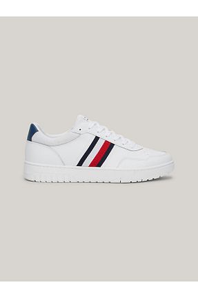 کفش اسنیکر طلائی مردانه بند دار Tommy Hilfiger - کد 841451719