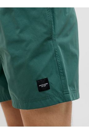 شلوارک ساحلی سبز مردانه پلی استر Jack & Jones - کد 891968231