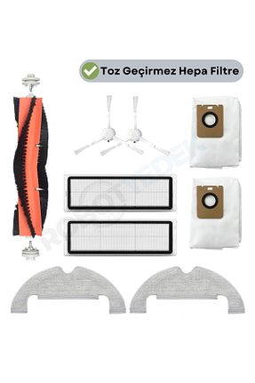 اکسسوری جاروبرقی سفید robotyedek - کد 796549278