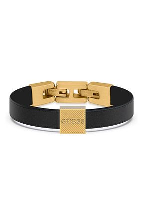 دستبند جواهر طلائی مردانه استیل (فولاد) Guess - کد 867000553