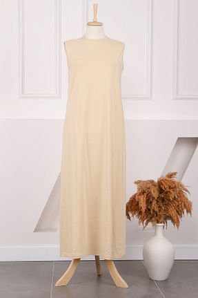 لباس حجاب بژ زنانه رگولار İmajButik - کد 927681035