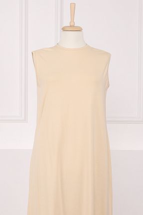 لباس حجاب بژ زنانه رگولار İmajButik - کد 927681035