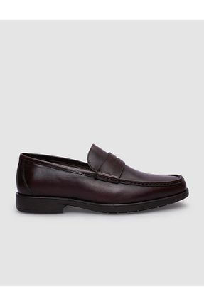 کفش لوفر قهوه ای مردانه چرم خالص Cabani - کد 837806911