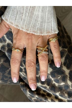 انگشتر جواهر زرد زنانه زیرکن Rossetto Atelier - کد 927690942