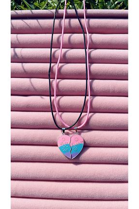 گردنبند جواهر رنگی زنانه استیل ضد زنگ The Simu - کد 925449486