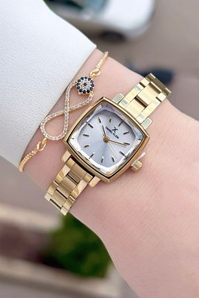 ساعت مچی طلائی زنانه 20-25 میلی متر Daniel Klein - کد 928500670