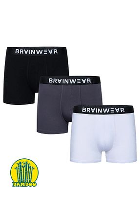 باکسر رنگی مردانه بامبو BRAINWEAR - کد 901847994