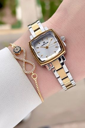 ساعت مچی طلائی زنانه 20-25 میلی متر Daniel Klein - کد 827629891