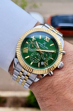 ساعت مچی طلائی مردانه 42 میلی متر Daniel Klein - کد 928501449