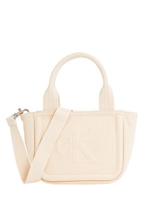کیف دستی نباتی زنانه چرم مصنوعی Calvin Klein - کد 927777432