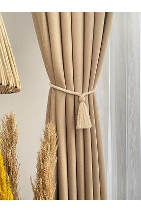 اکسسوری پرده بژ BARBAROSSA HOME - کد 927684148