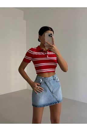دامن آبی زنانه جین Castivo Fashion - کد 927714638