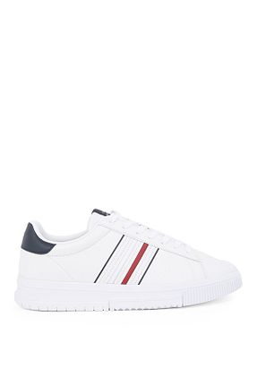 کفش اسنیکر طلائی مردانه بند دار Tommy Hilfiger - کد 927731611