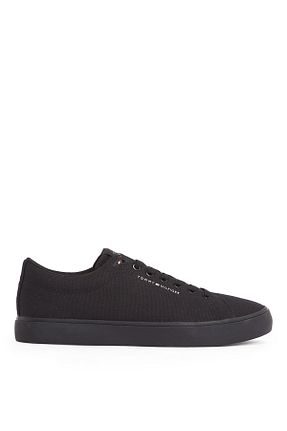کفش اسنیکر مشکی مردانه کنواس Tommy Hilfiger - کد 927731642