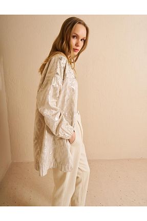 کت بژ زنانه رگولار Kayra - کد 934842789