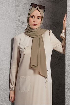 شال سبز زنانه پلی استر Alvina - کد 922968639