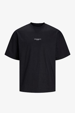 تیشرت مشکی مردانه اسلیم فیت Jack & Jones - کد 799726868