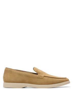 کفش کژوال بژ مردانه جیر CLARKS - کد 927762527