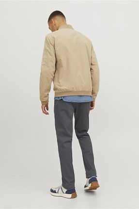 شلوار طوسی مردانه پنبه ای Jack & Jones - کد 773490867