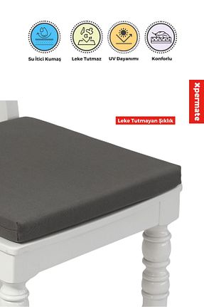 بالشتک صندلی طوسی XPERMATE - کد 797687292