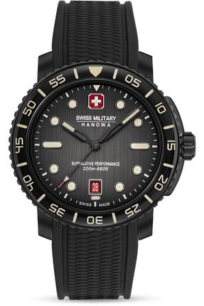 ساعت مچی مشکی مردانه 44 میلی متر Swiss Military - کد 927779696
