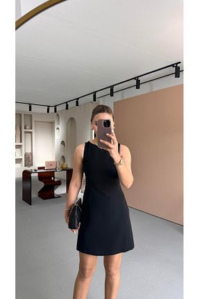 لباس مشکی زنانه بافتنی Sezgi Tekin - کد 927783307