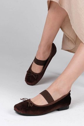 بابت قهوه ای زنانه چرم خالص Mio Gusto - کد 927784764