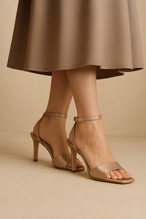 صندل صورتی زنانه پاشنه نازک Sole Sisters - کد 904691898