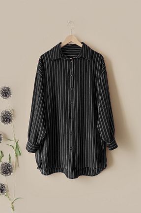 تونیک حجاب مشکی زنانه پنبه ای MODAQU - کد 830566049