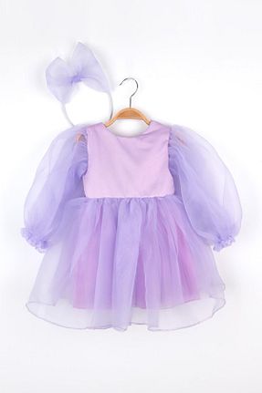 لباس بنفش بچه گانه بافتنی Le Mabelle - کد 779488320