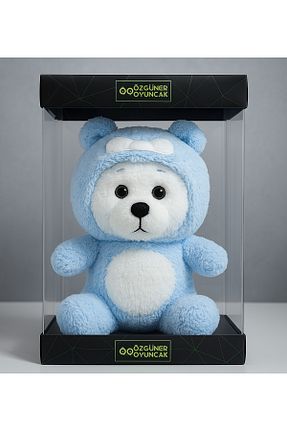 اسباب بازی مخملی آبی بچه گانه Pandamkee - کد 863529198